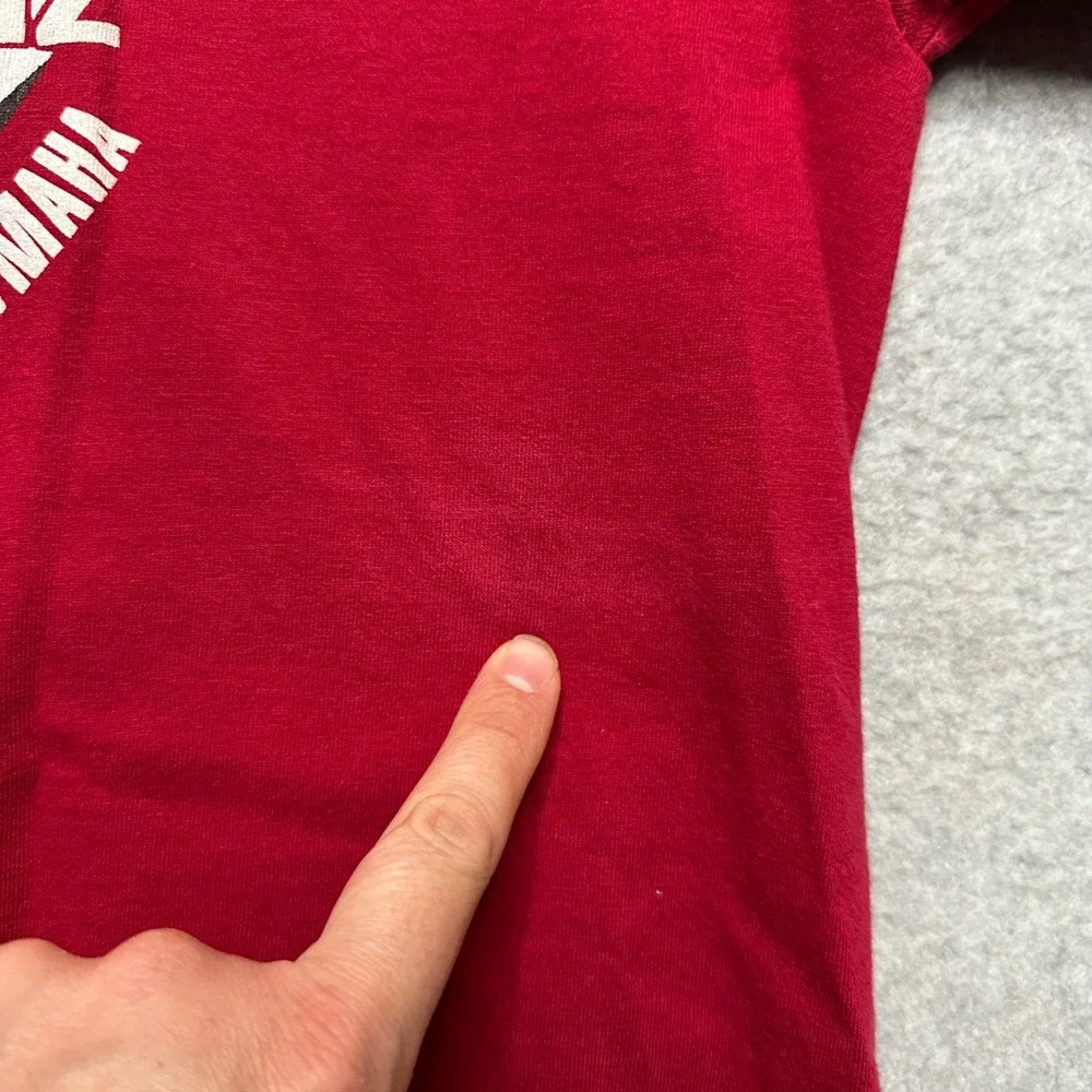 Arkansas Razorbacks Omahogs 2012 College World Series Red Champion Shirt Mens M - Picture 5 of 9